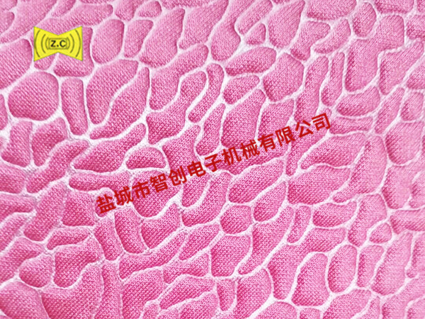 超聲波壓花布樣