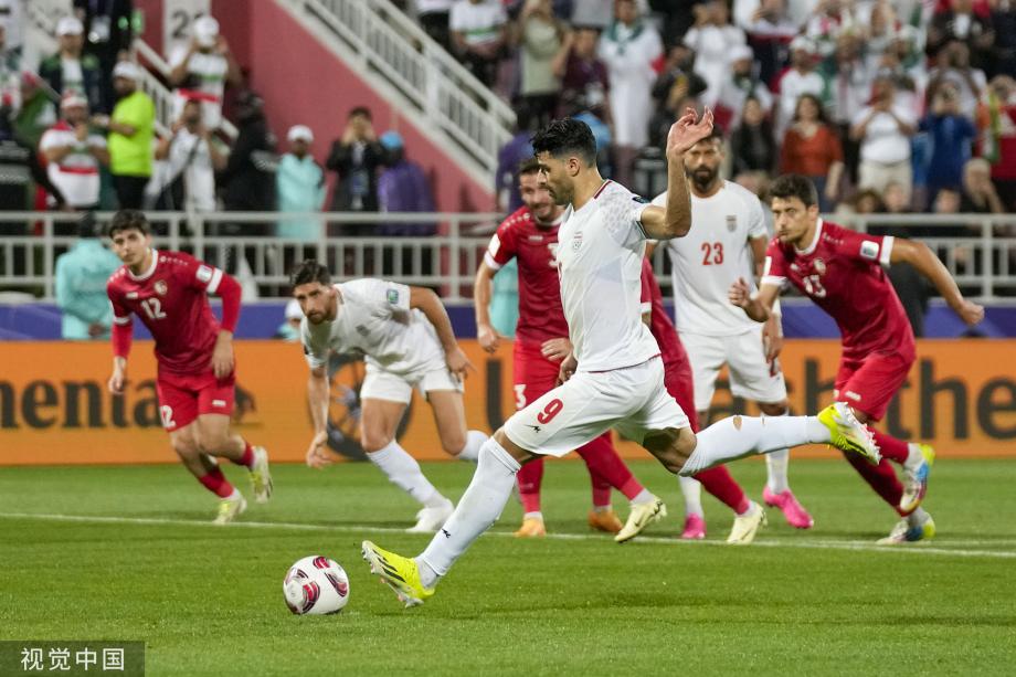 塔雷米进球+红牌 伊朗点球5-3淘汰叙利亚晋级八强